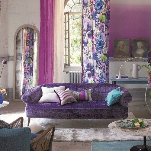 Панно Designers Guild Marquisette Saraille-Crocus P600/02 Панно Designers Guild Marquisette Saraille-Crocus P600/02