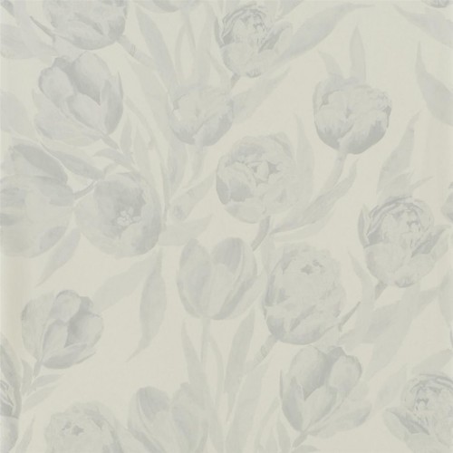 Обои Designers Guild Marquisette Fontainebleau-Silver PDG685/08 Обои Designers Guild Marquisette Fontainebleau-Silver PDG685/08