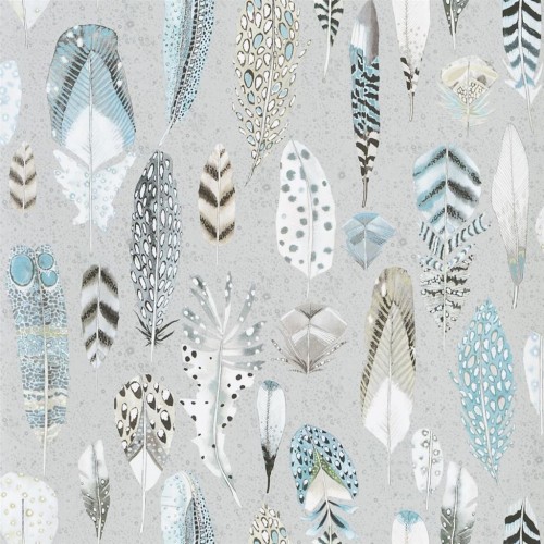 Обои Designers Guild Tulipa Stellata Quill Duck Egg PDG1030/05 Обои Designers Guild Tulipa Stellata Quill Duck Egg PDG1030/05