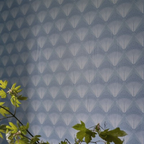 Обои Designers Guild Tulipa Stellata Veren Ocean PDG1032/04 Обои Designers Guild Tulipa Stellata Veren Ocean PDG1032/04