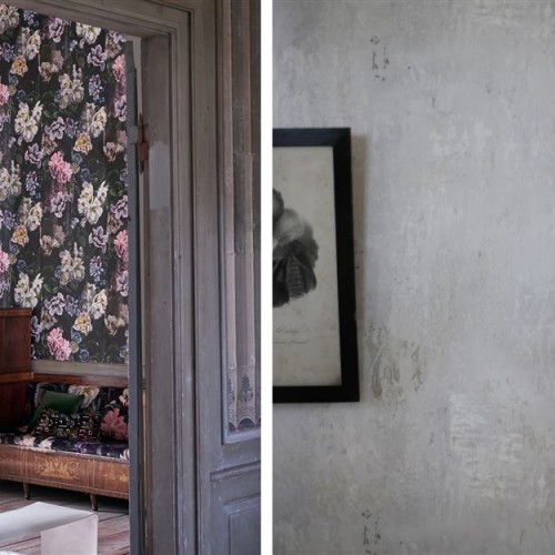 Обои Designers Guild Tulipa Stellata Delft Flower Charcoal PDG1033/01 Обои Designers Guild Tulipa Stellata Delft Flower Charcoal PDG1033/01