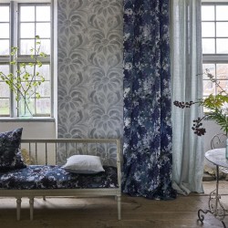 Обои Designers Guild Tulipa Stellata Angelique Damask Graphite PDG1036/06