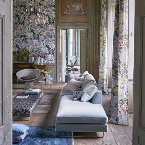Панно Designers Guild Tulipa Stellata Delft Flower Grande Sky PDG1038/03 Панно Designers Guild Tulipa Stellata Delft Flower Grande Sky PDG1038/03