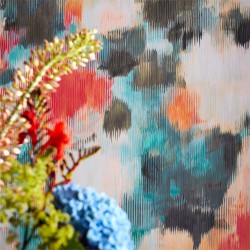 Обои Harlequin Standing Ovation Exuberance Coral/Turquoise 111476