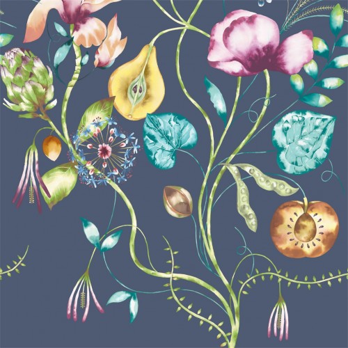 Панно Harlequin Standing Ovation Quintessence Tangerine/Emerald/Navy 111489 Панно Harlequin Standing Ovation Quintessence Tangerine/Emerald/Navy 111489