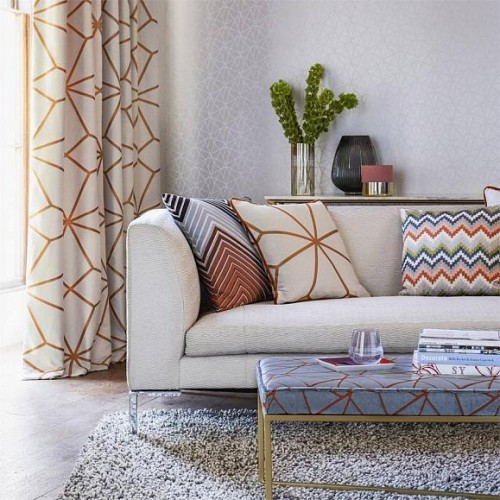 Обои Harlequin Momentum 5 Zola Shimmer Steel 111976 Обои Harlequin Momentum 5 Zola Shimmer Steel 111976