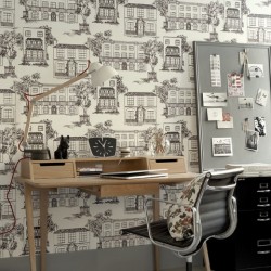 Обои Little Greene 20th Century Papers Hampstead - Glass 0288HAGLASS