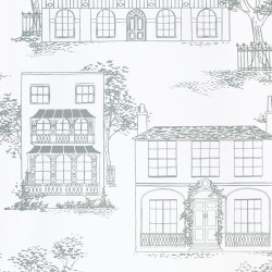 Обои Little Greene 20th Century Papers Hampstead - Glass 0288HAGLASS