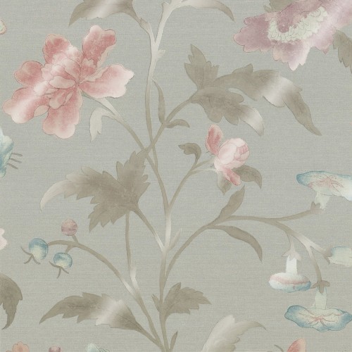 Обои Little Greene Archive Trails China Rose - French Grey Lustre 0247CHFRENC Обои Little Greene Archive Trails China Rose - French Grey Lustre 0247CHFRENC