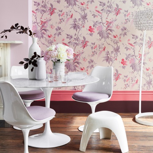 Обои Little Greene Archive Trails Paradise − Pink 0247PAPINKZ