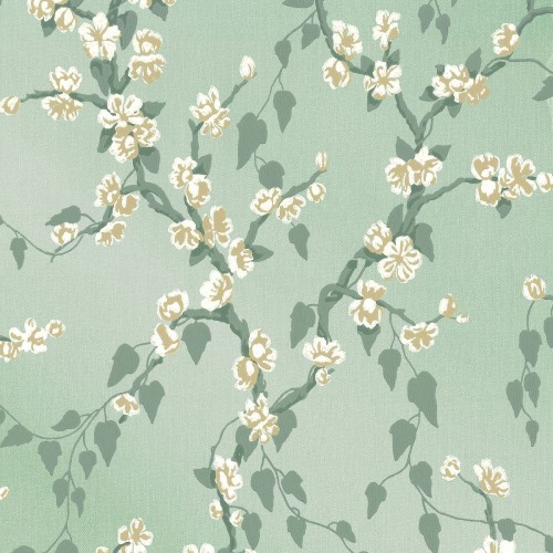 Обои Little Greene Archive Trails Sakura - Aqua Lustre 0247SAAQUAL Обои Little Greene Archive Trails Sakura - Aqua Lustre 0247SAAQUAL