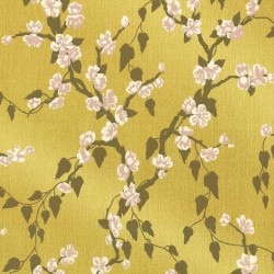 Обои Little Greene Archive Trails Sakura - Yellow Lustre