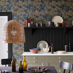 Обои Little Greene Archive Trails Vine - Bleu 0247VIBLEUZ