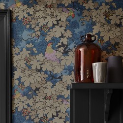 Обои Little Greene Archive Trails Vine - Bleu 0247VIBLEUZ