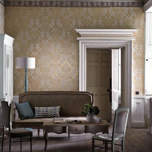 Обои Little Greene Revolution Papers Bonaparte − Pure Gold 0284BPPUREG Обои Little Greene Revolution Papers Bonaparte − Pure Gold 0284BPPUREG