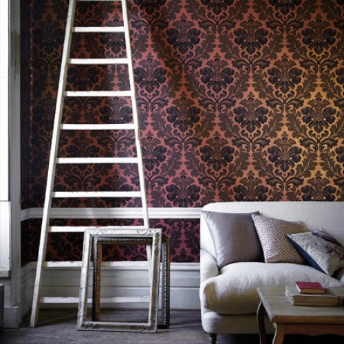 Обои Little Greene Revolution Papers Bonaparte - Red Gold 0284BPREDGO Обои Little Greene Revolution Papers Bonaparte - Red Gold 0284BPREDGO