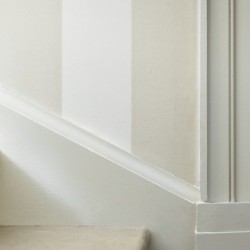 Обои Little Greene Painted Papers Broad Stripe - Icing 0286BSICING