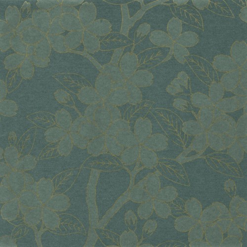 Обои Little Greene 20th Century Papers Camellia - Teal 0275CATEALZ