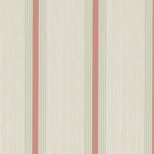 Обои Little Greene Painted Papers Cavendish Stripe - Brush Red 0286CVBRRED