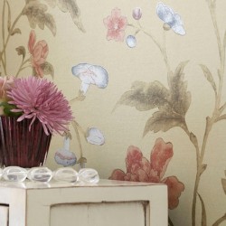 Обои Little Greene Archive Trails China Rose - Bronze 0275CHBRONZ