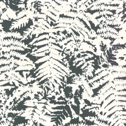 Обои Little Greene 20th Century Papers Fern - Off Black 0280FEOFFBL