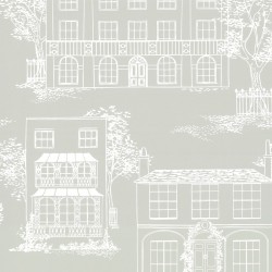Обои Little Greene 20th Century Papers Hampstead - Cool Grey 0271HACOOLG
