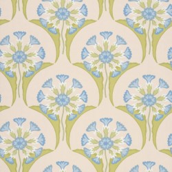 Обои Little Greene National Trust Papers Hencroft - Blue Primula 0245HEBLUEP