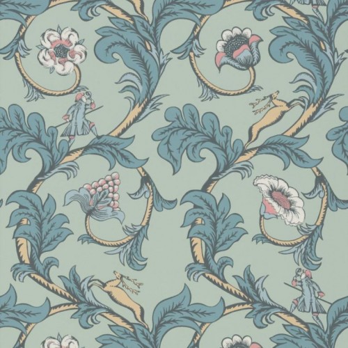 Обои Little Greene National Trust Papers Stag Trail - Arsenic 0245STARSEN