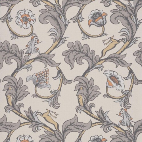 Обои Little Greene National Trust Papers Stag Trail - Sterling 0245STSTERL