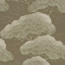 Обои Little Greene 20th Century Papers Pines - Golden Pine 0275PIGOLDE