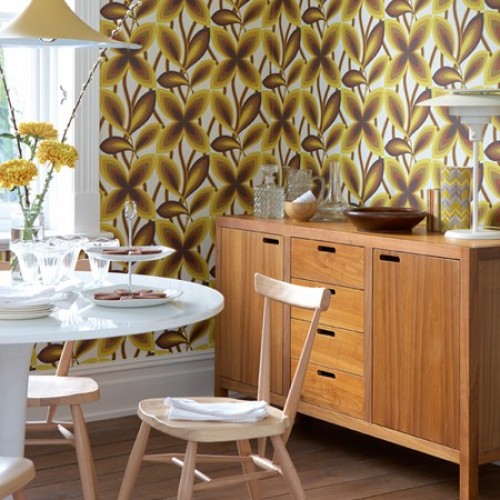 Обои Little Greene 20th Century Papers Starflower - Original 0280STORIGI