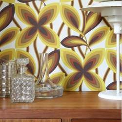 Обои Little Greene 20th Century Papers Starflower - Original 0280STORIGI