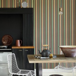 Обои Little Greene Painted Papers Tailor Stripe - Bakerloo 0286TABAKER