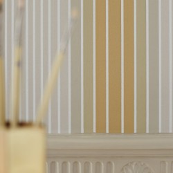 Обои Little Greene Painted Papers Ombre Stripe-Lichen/Doric 0286OSLICHE