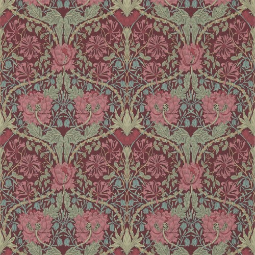 Обои Morris Archive Wallpapers III Honeysuckle & Tulip 214703 Обои Morris Archive Wallpapers III Honeysuckle & Tulip 214703