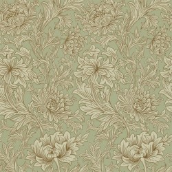 Обои Morris The Craftsman Chrysanthemum Toile 216458