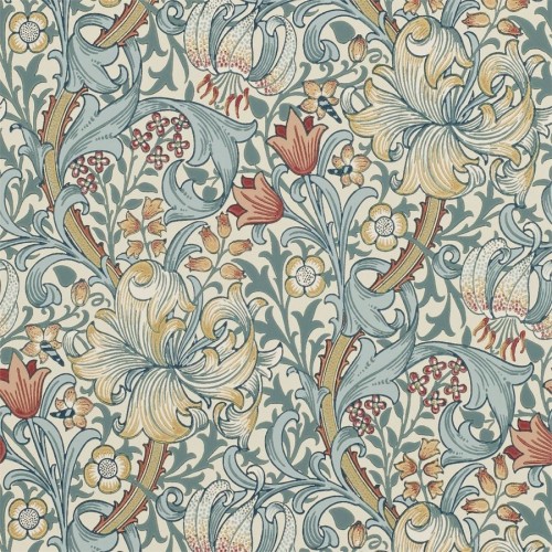 Обои Morris The Craftsman Golden Lily 216461