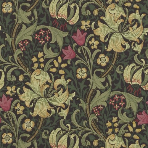 Обои Morris The Craftsman Golden Lily 216463