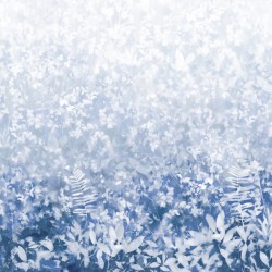 Панно Paint & Paper Library Botany Folia Blue Pearl 0360FOBLUEP 3,25х2,1 м