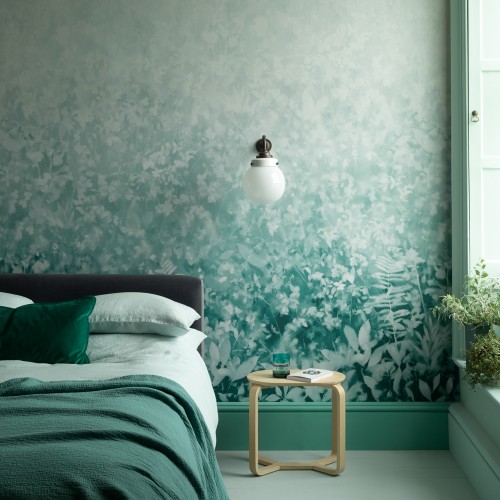 Панно Paint & Paper Library Botany Folia Teal 0360FOTEALZ 3,25х2,1 м