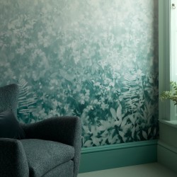 Панно Paint & Paper Library Botany Folia Teal 0360FOTEALZ 3,25х2,1 м