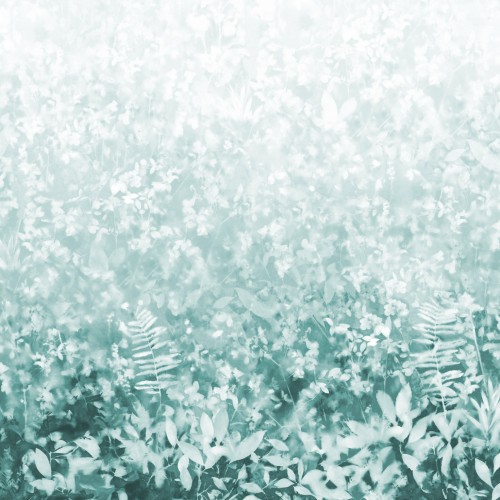 Панно Paint & Paper Library Botany Folia Teal 0360FOTEALZ 3,25х2,1 м