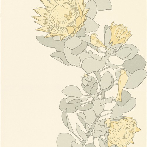 Обои Paint and Paper Library Tresco Protea Trail Clay 0393PTCLAYZ