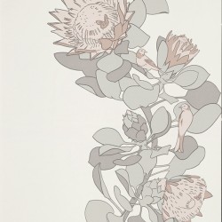 Обои Paint and Paper Library Tresco Protea Trail Salt 0393PTSALTZ