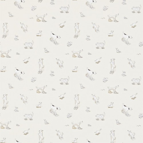 Обои Sanderson Abracazoo Dogs in Clogs 214014 Обои Sanderson Abracazoo Dogs in Clogs 214014