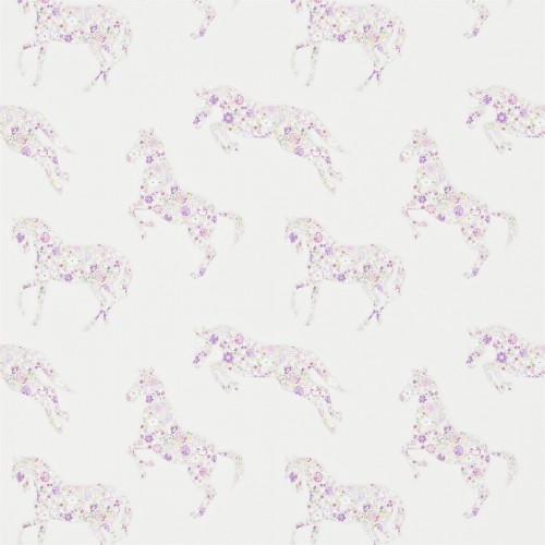 Обои Sanderson Abracazoo Pretty Ponies 214034 Обои Sanderson Abracazoo Pretty Ponies 214034