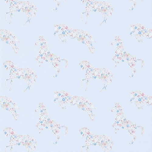 Обои Sanderson Abracazoo Pretty Ponies 214035 Обои Sanderson Abracazoo Pretty Ponies 214035