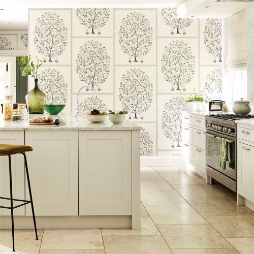 Обои Sanderson Caspian Anaar Tree 216791
