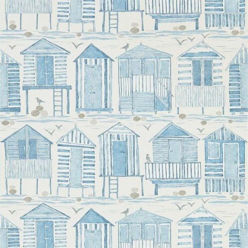 Обои Sanderson Port Isaac Beach Huts 216560 Обои Sanderson Port Isaac Beach Huts 216560