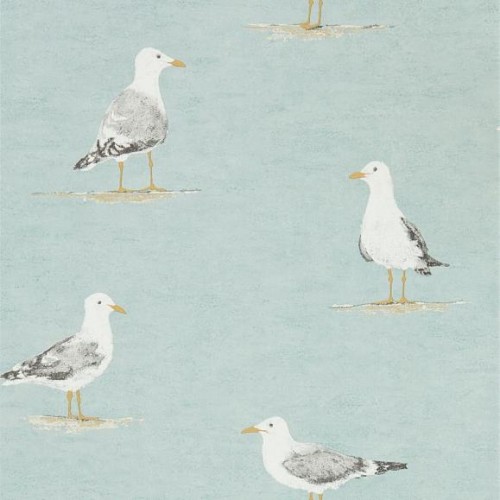 Обои Sanderson Port Isaac Shore Birds 216564 Обои Sanderson Port Isaac Shore Birds 216564